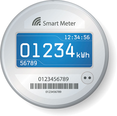 Facsimile of a smart meter