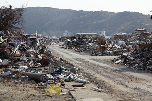 Fukushima tsunami debris