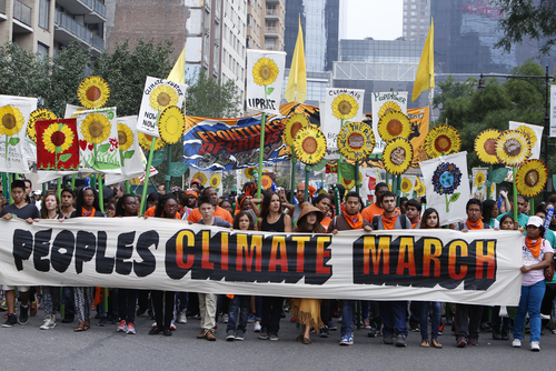 Climate change march