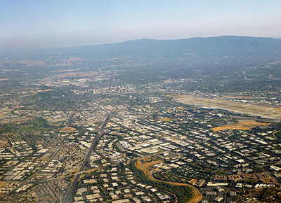 Silicon Valley from above