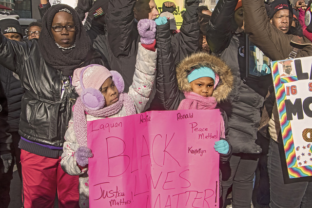 Black Lives Matter protest in Chicago