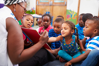 Children reading