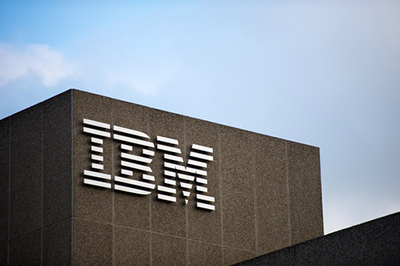the IBM building